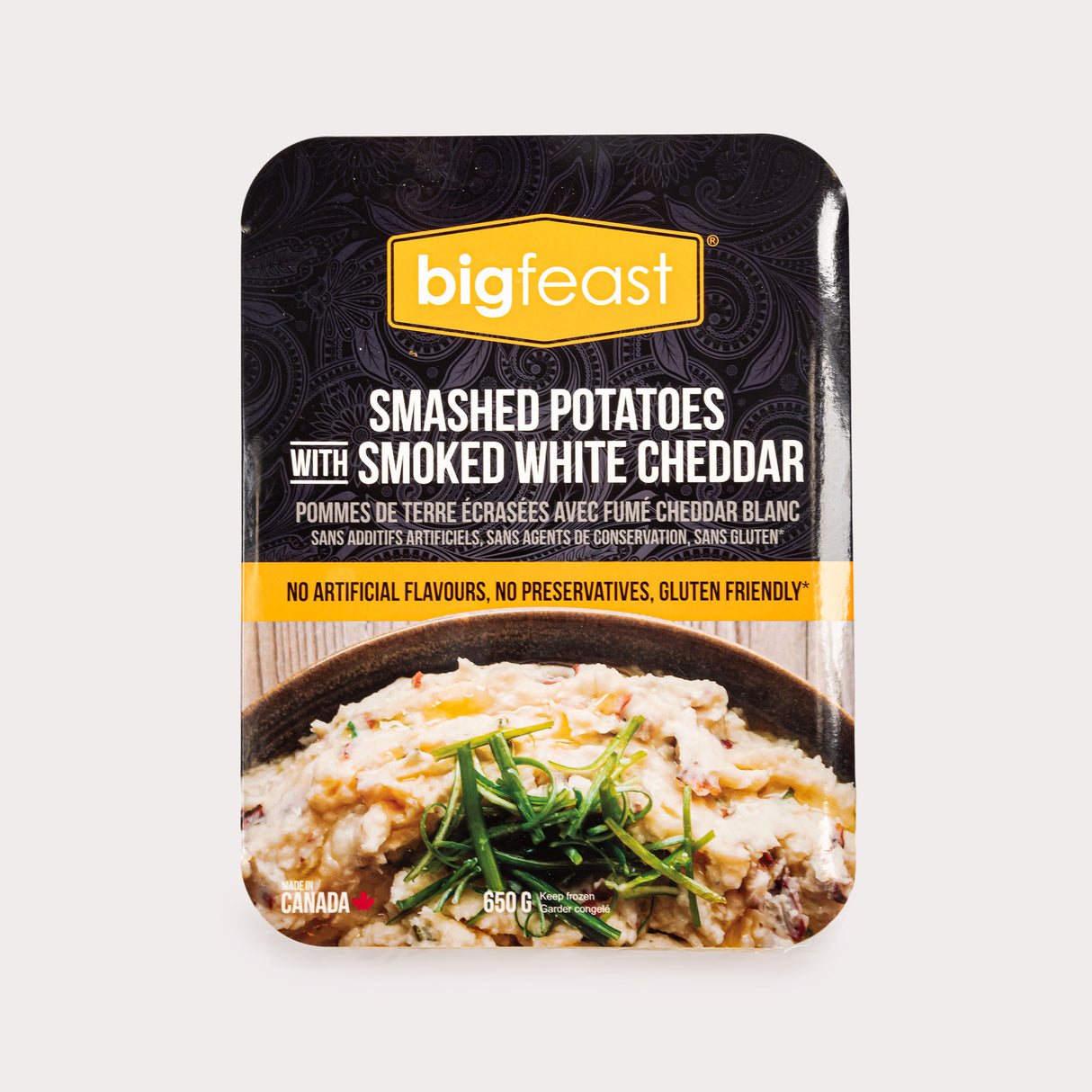 Local Potatoes, Smoked White Cheddar (Frozen)