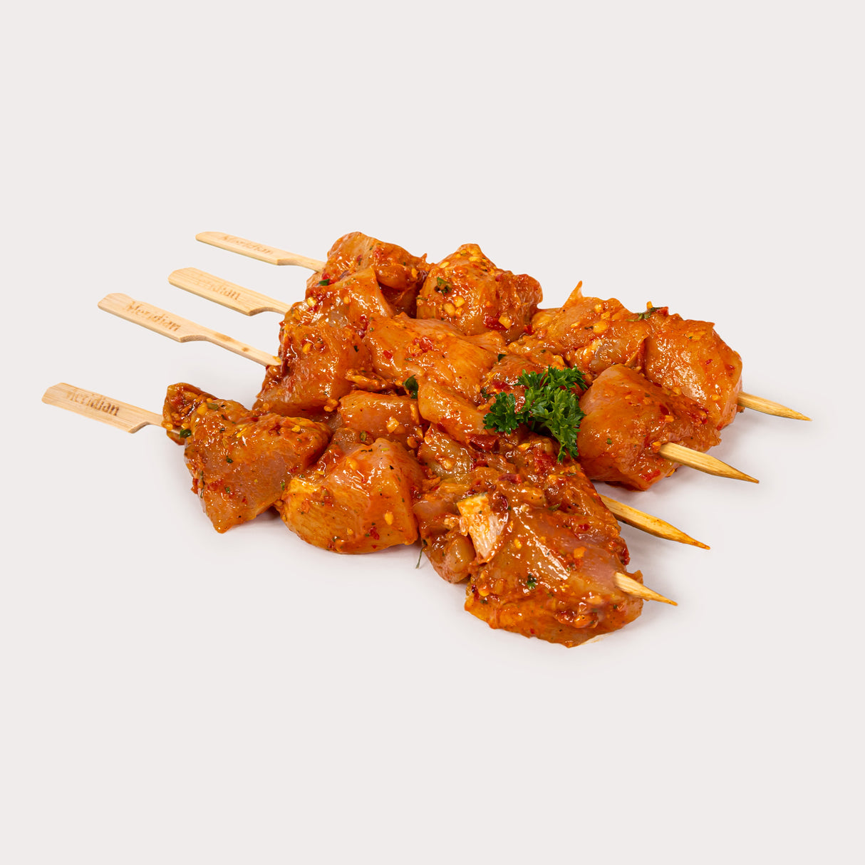 Local Free Run Chicken Breast Skewer, Caribbean Lime, 4oz (Frozen)