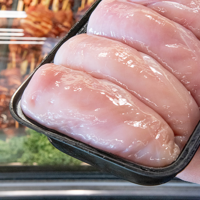 Local Free Run Chicken Breast, Boneless Skinless Bulk Pack (Frozen)