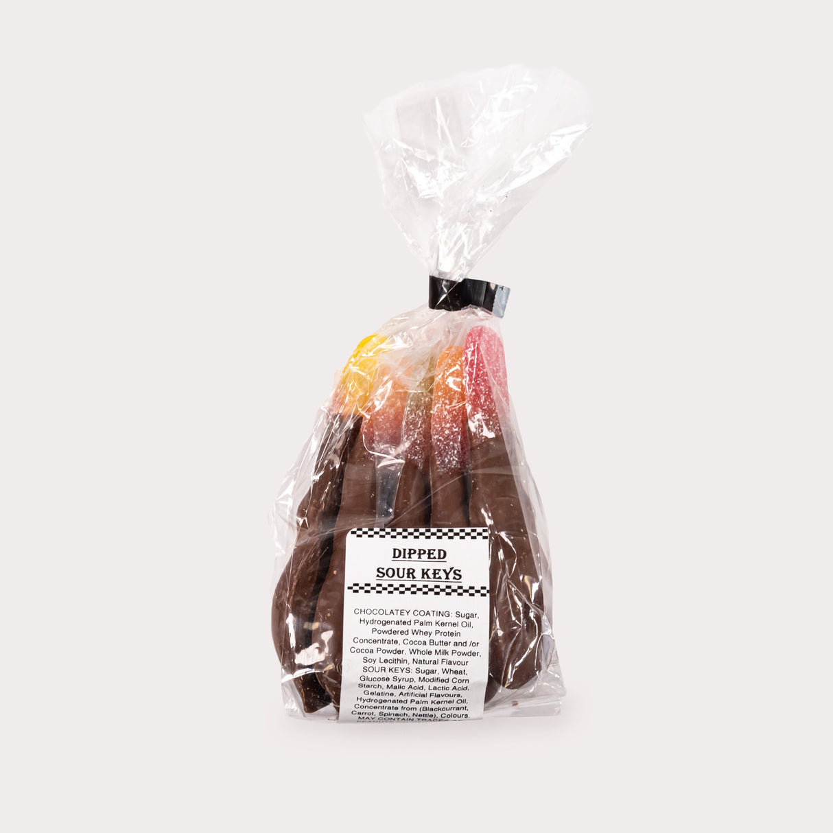 Sour Keys, Chocolate Dipped