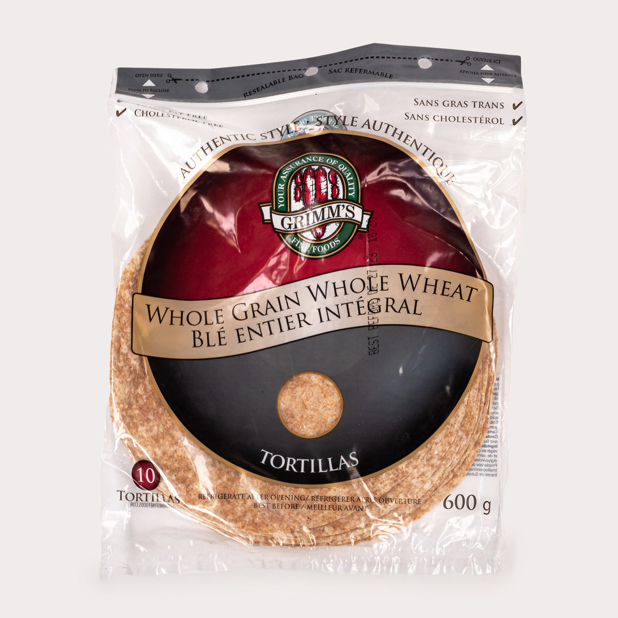 Tortillas, Whole Wheat