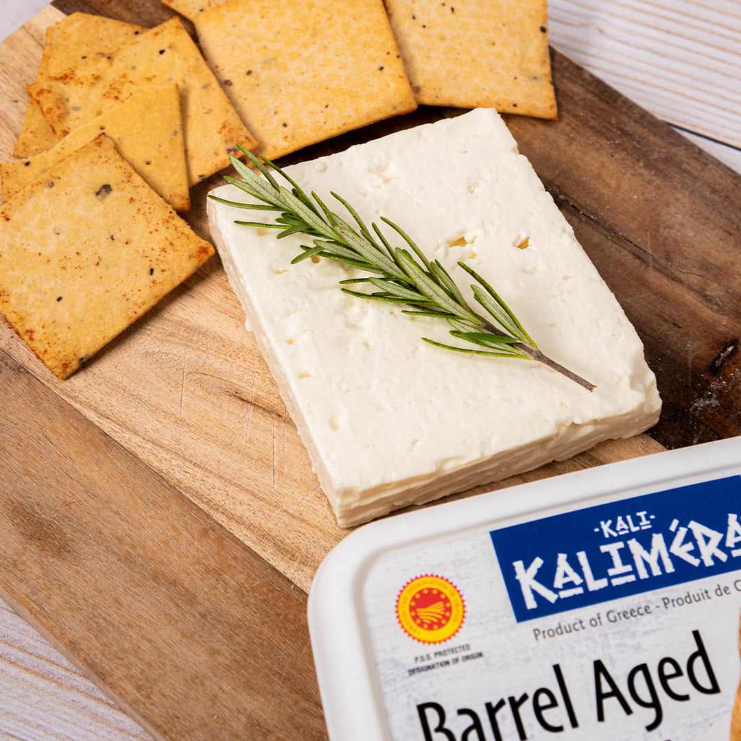 Local Cheese, Barrel Aged Greek Feta