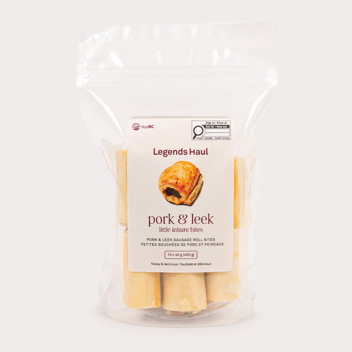 Local Sausage Roll Bites, Leek & Pork