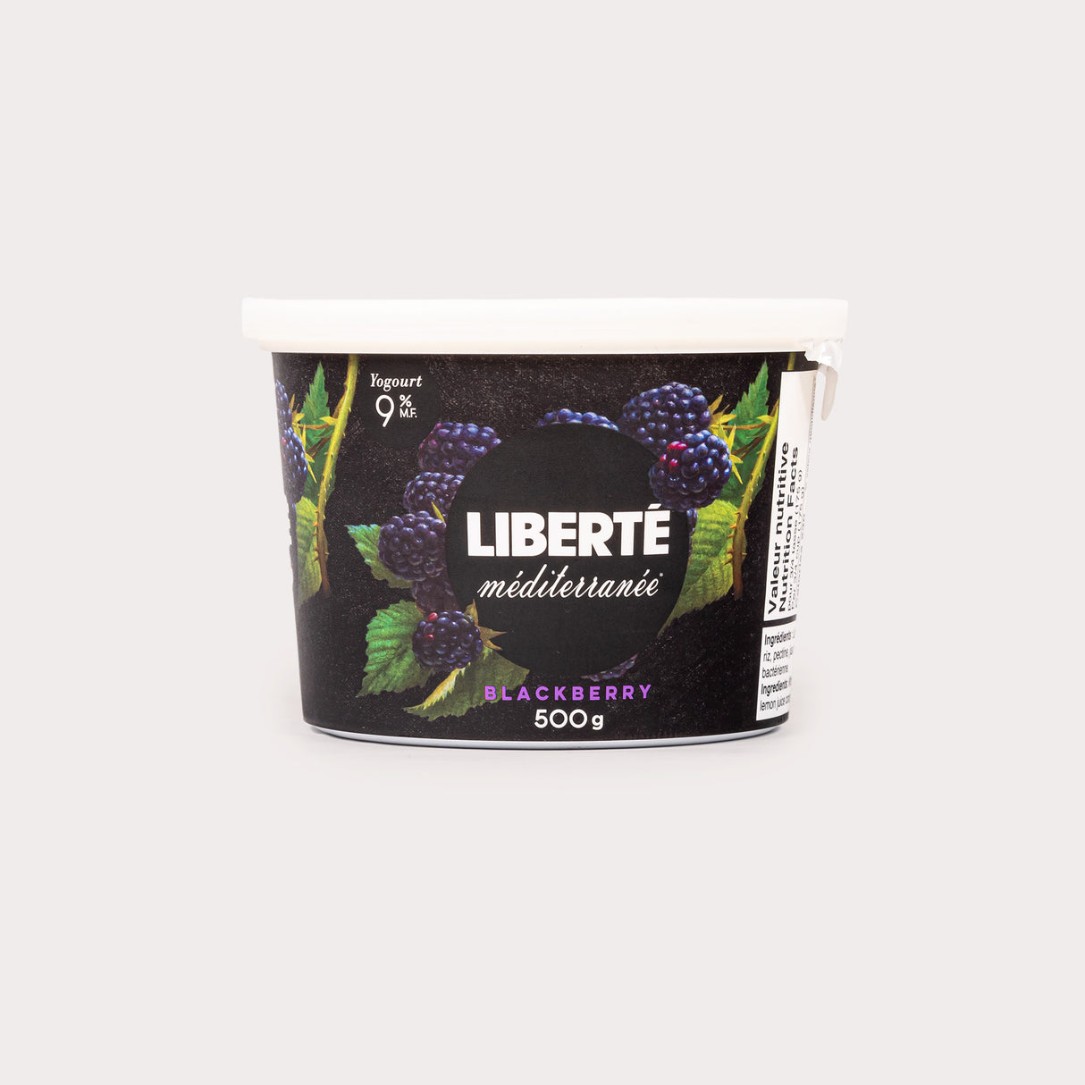 Yogurt, Blackberry
