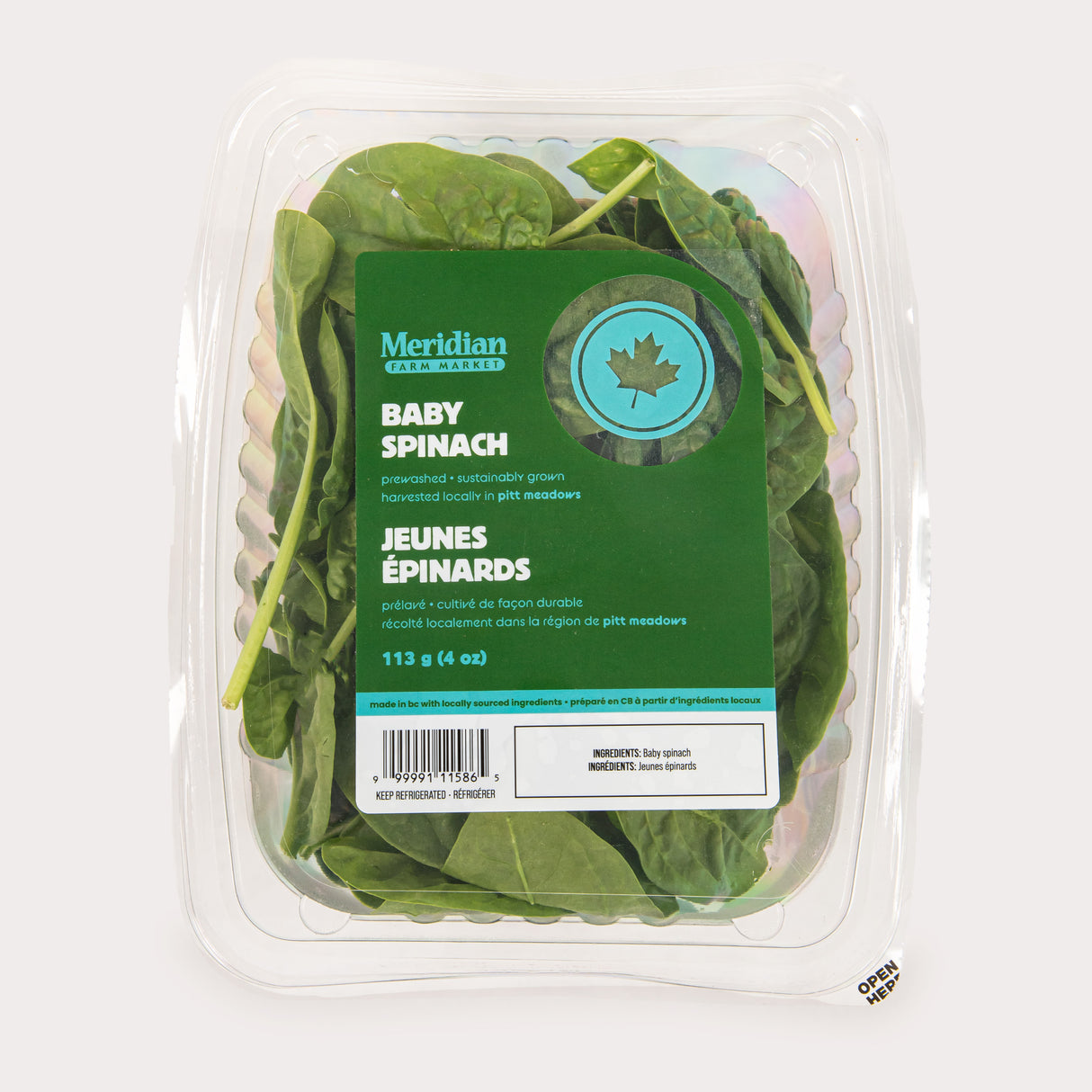 Local Salad Blend, Baby Spinach