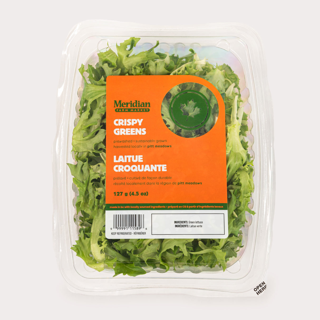 Local Salad Blend, Crispy Greens