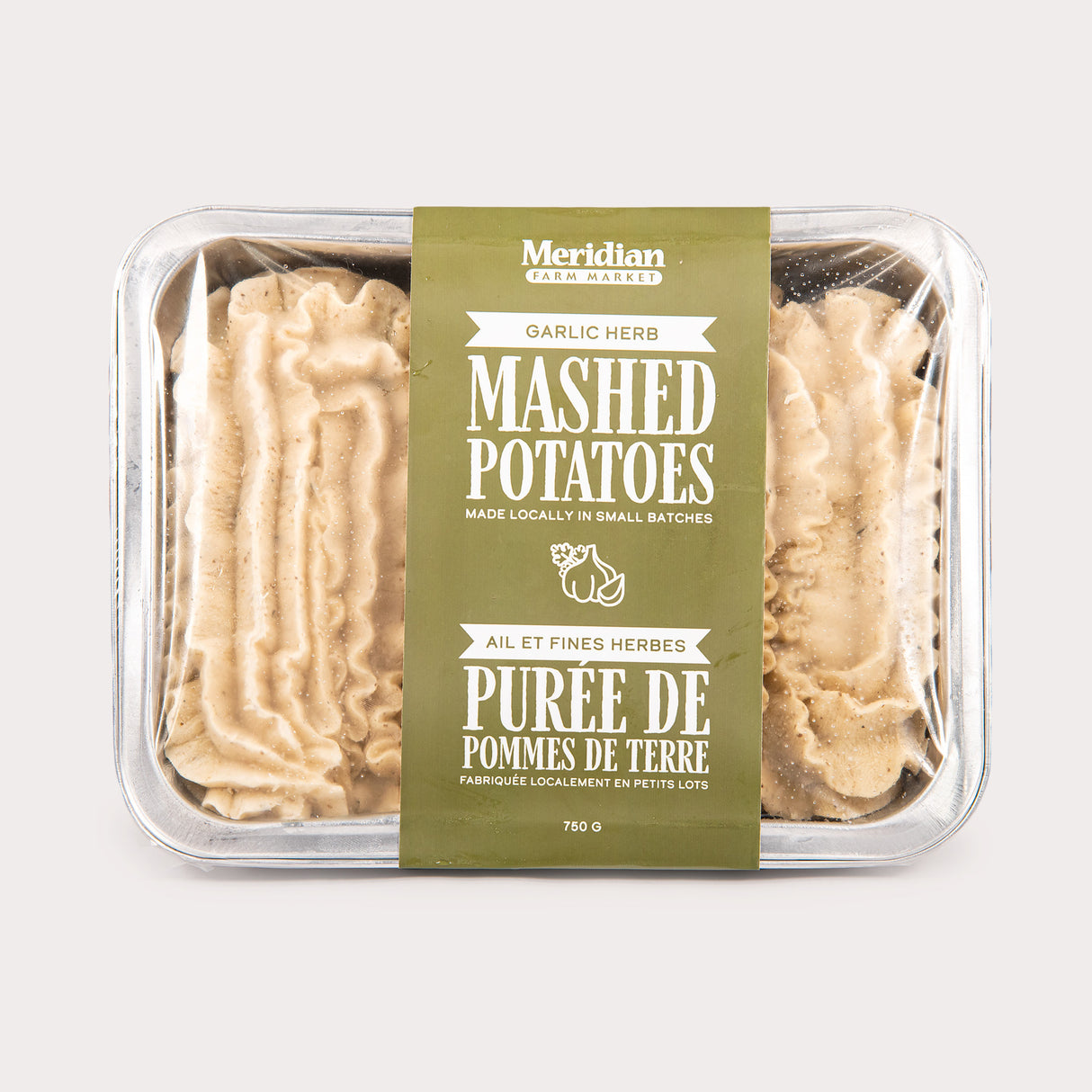 Mashed Potatoes, Herb & Garlic (Frozen)