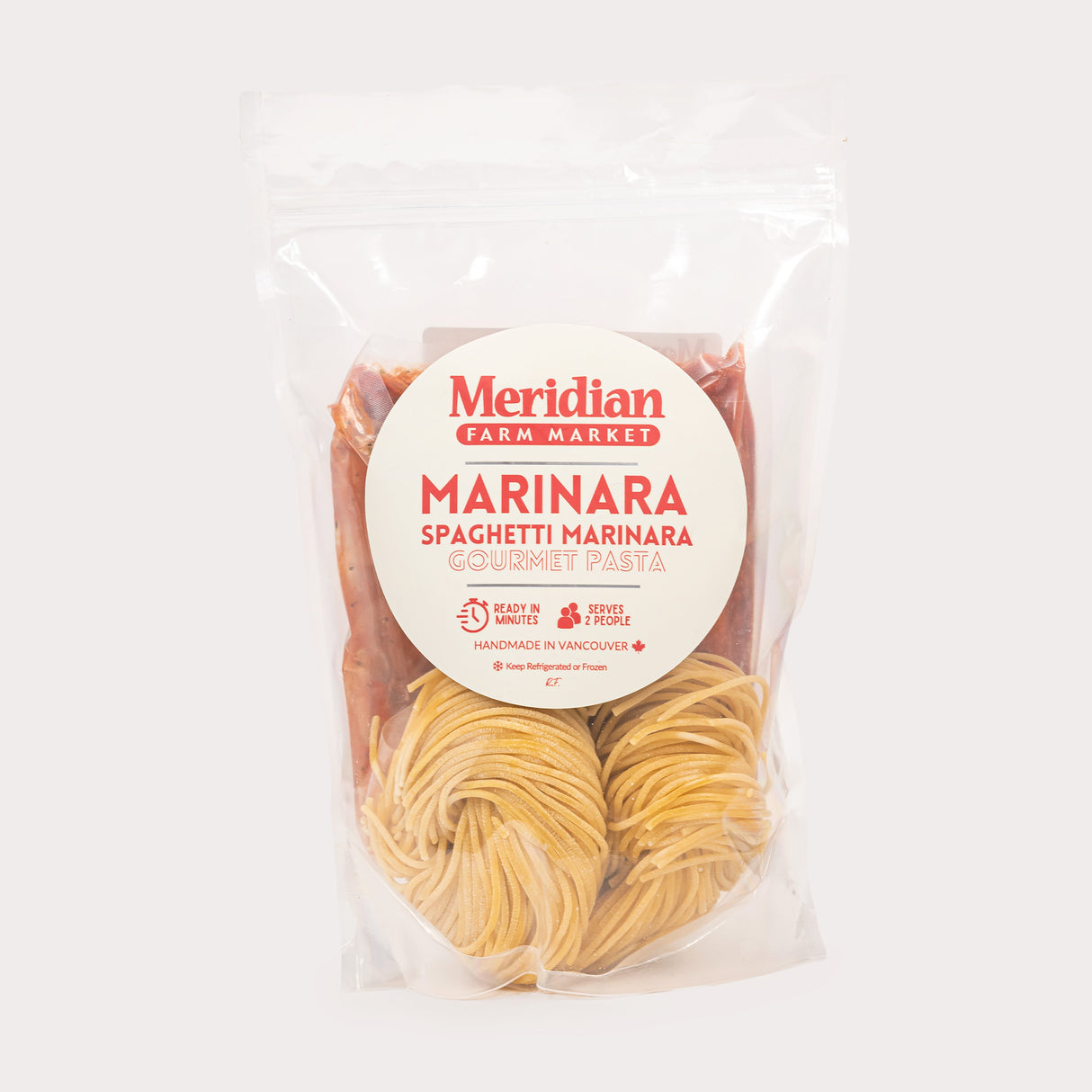 Local Pasta, Spaghetti Marinara (Frozen)