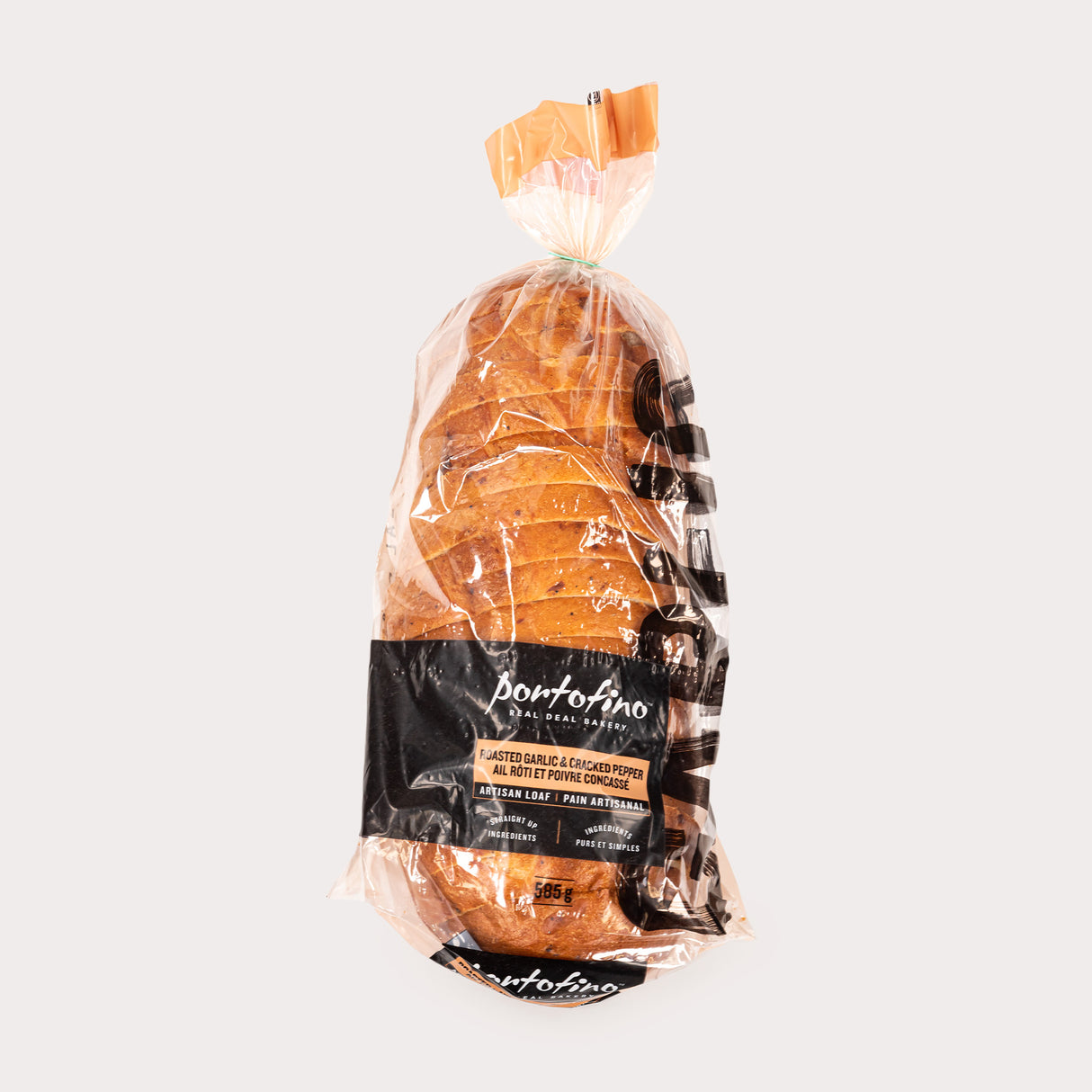 Local Bread, Roasted Garlic & Cracked Peper (Frozen)