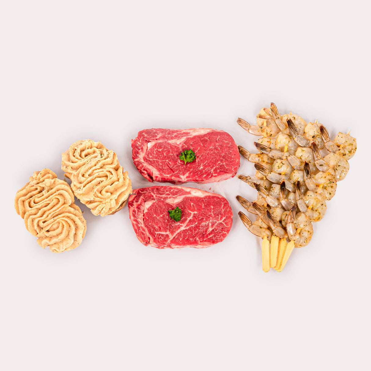 Surf & Turf with Baked Potato Combo