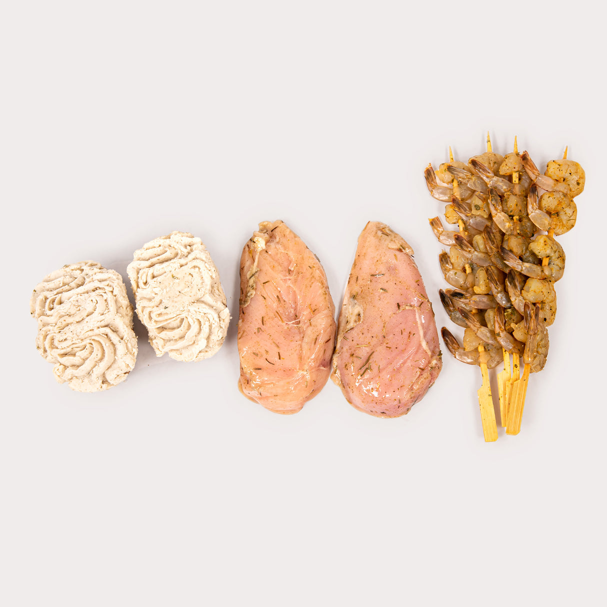 Chicken & Prawns with Baked Potato Combo