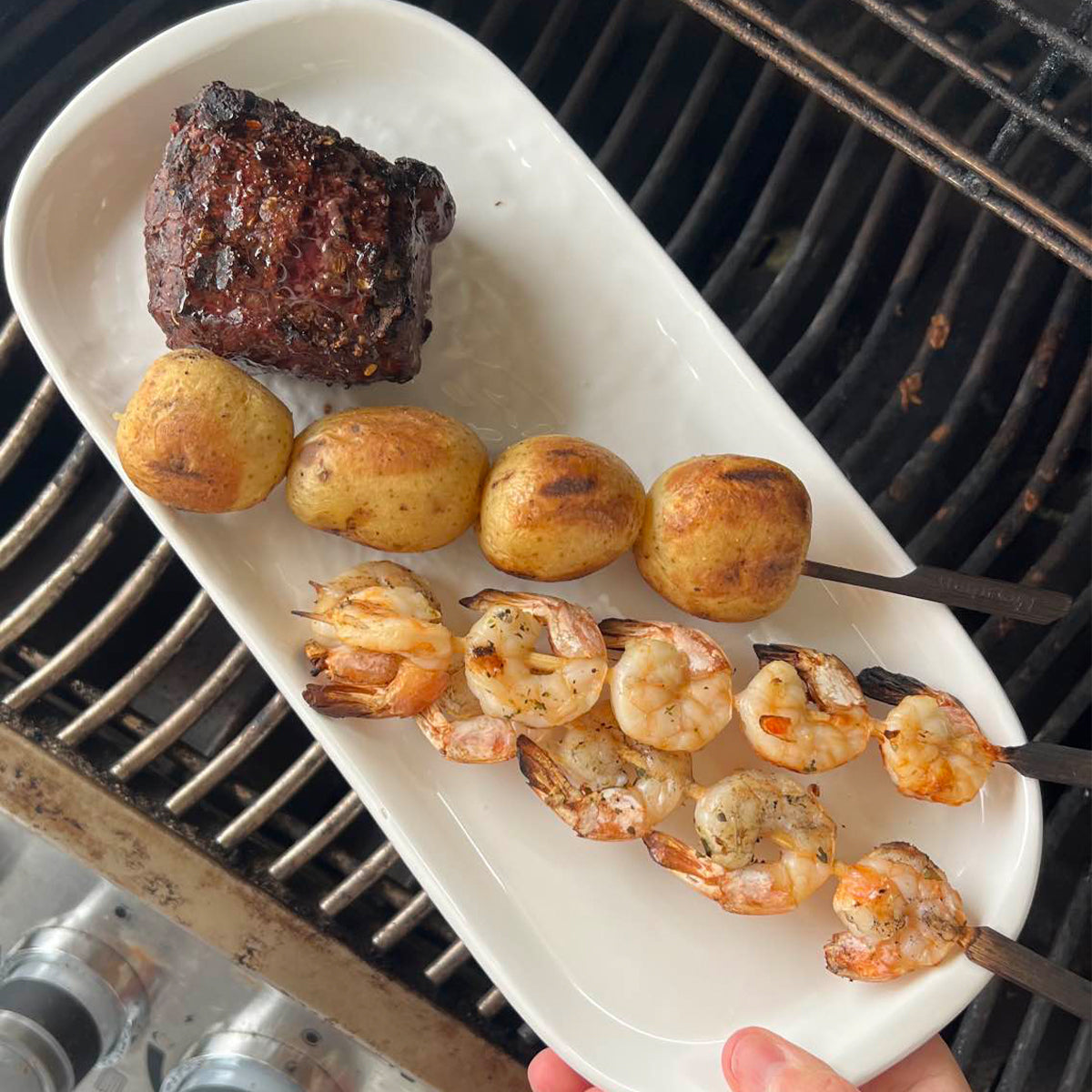 Surf & Turf with Potato Skewers Combo