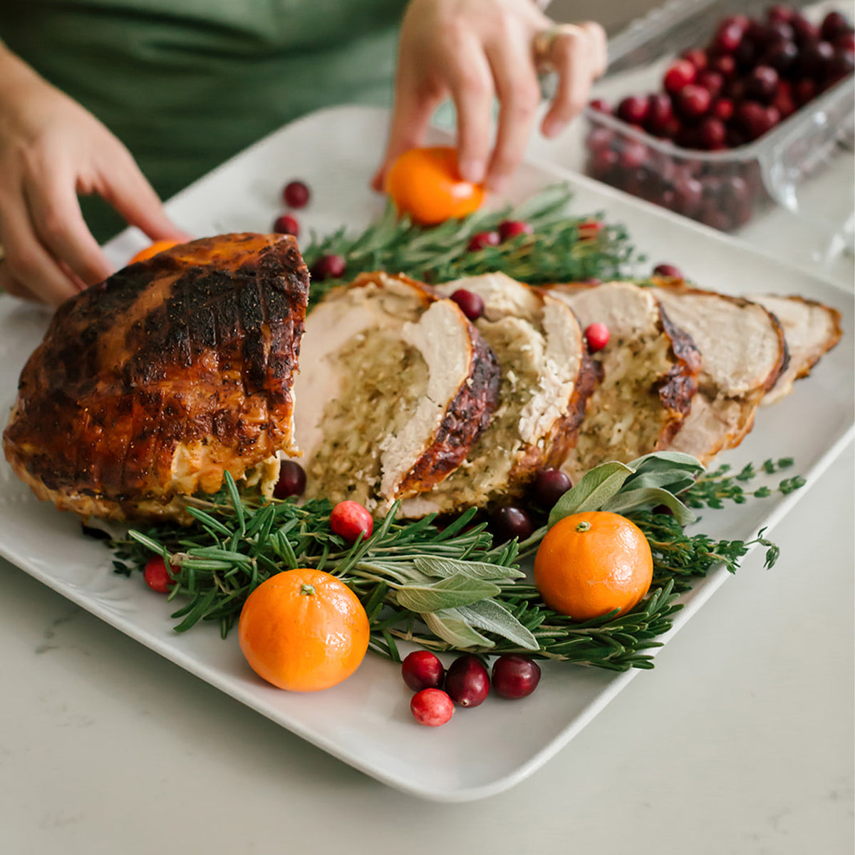 Free Run Turkey Breast & Thigh Roast (Previously Frozen)