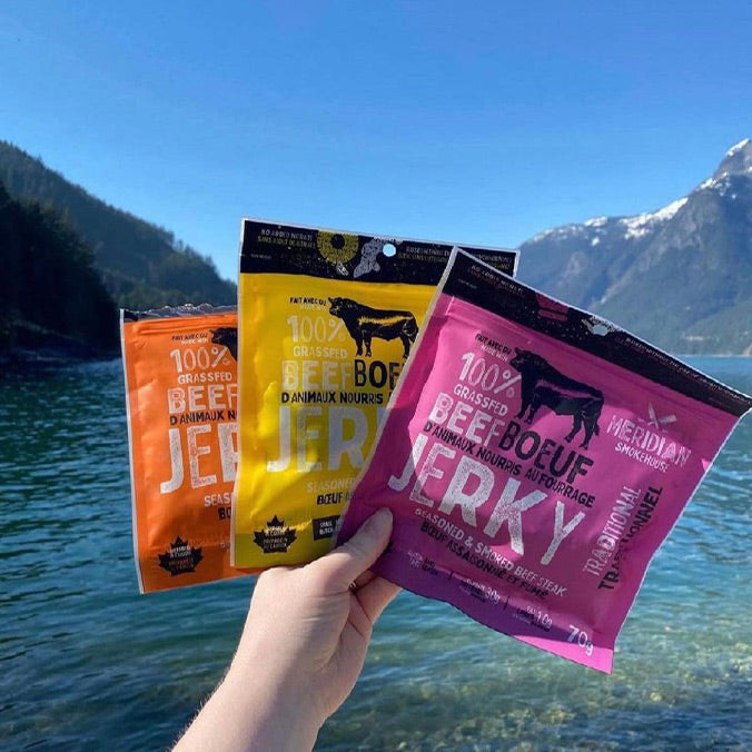 Local Grass-Fed Beef Jerky, Traditional