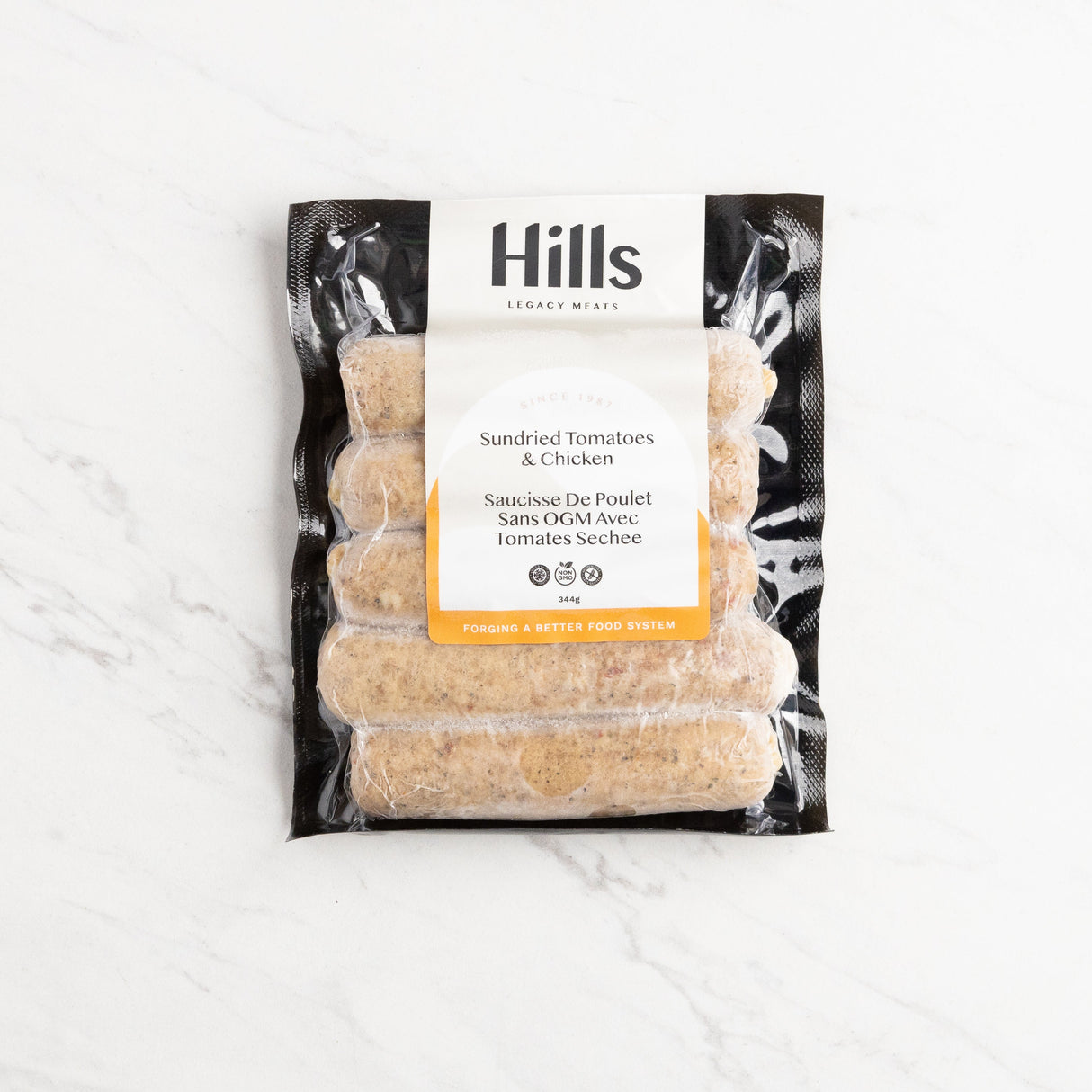 Chicken Sun-dried Tomato Sausage (Frozen)