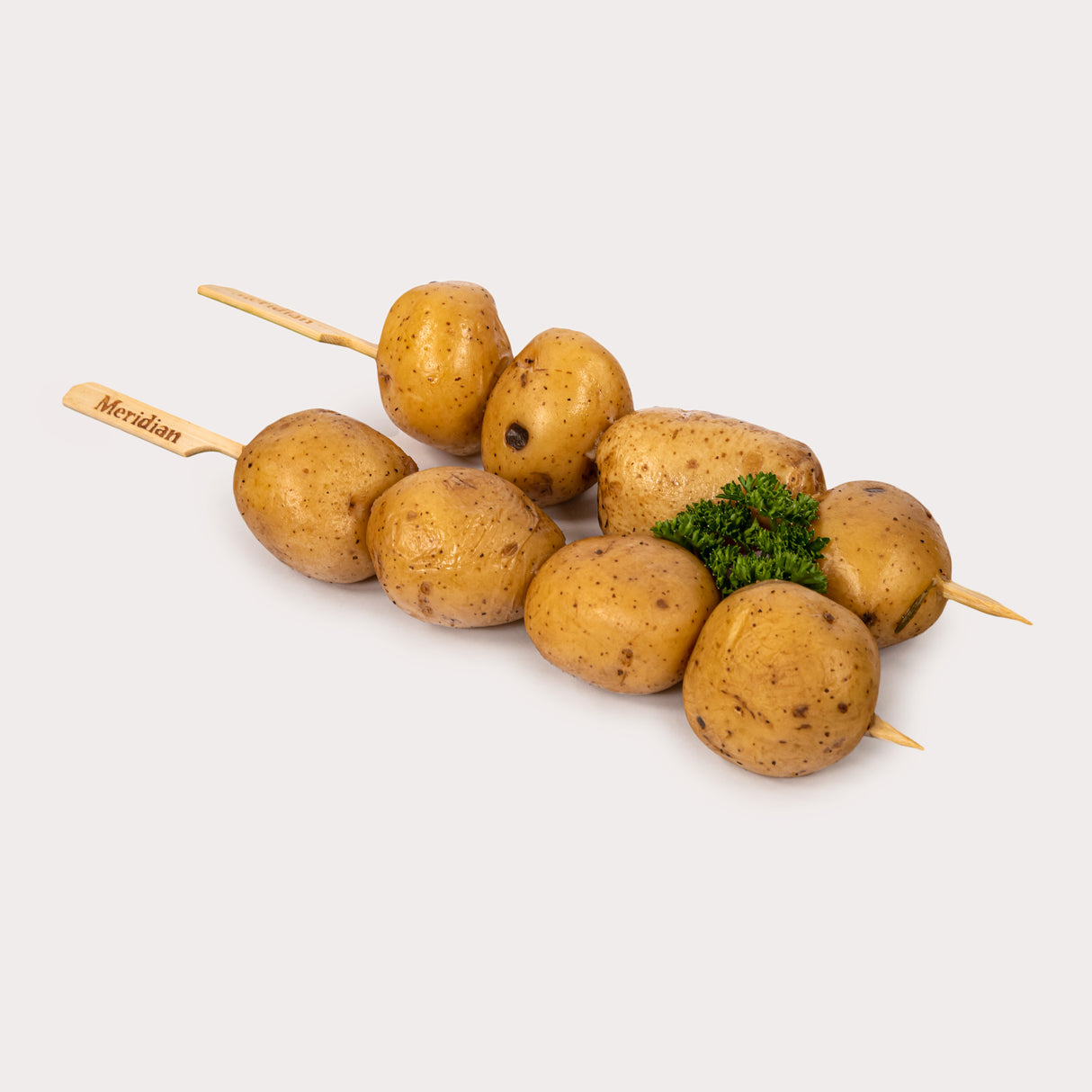 Potato Skewer, Roasted Garlic