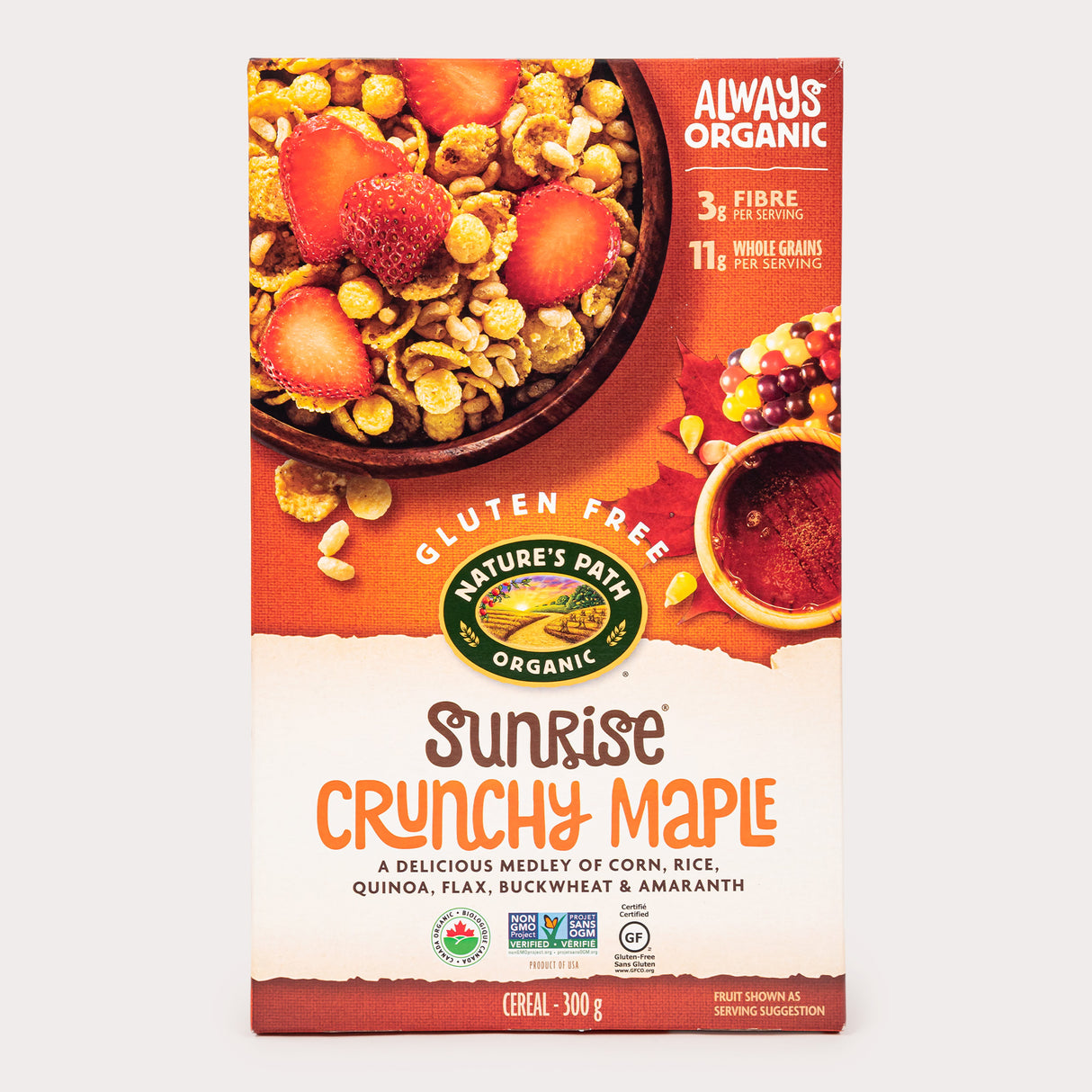 Organic Cereal, Sunrise Crunchy Maple