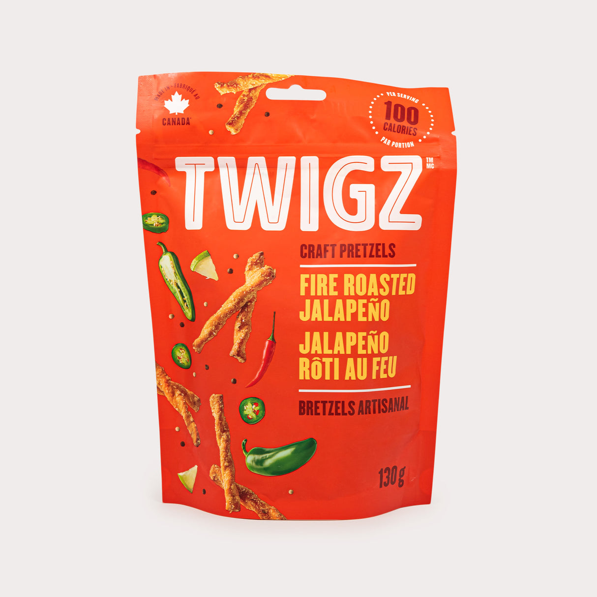 Craft Pretzels, Fire Roasted Jalapeno