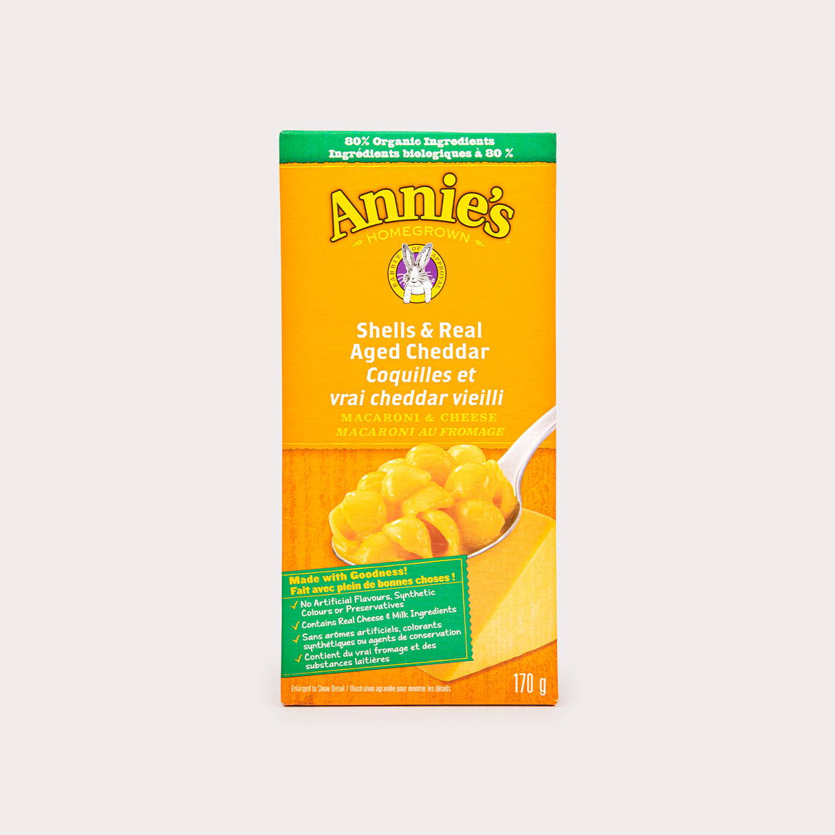 Macaroni & Cheese, Shells with Real Aged Cheddar