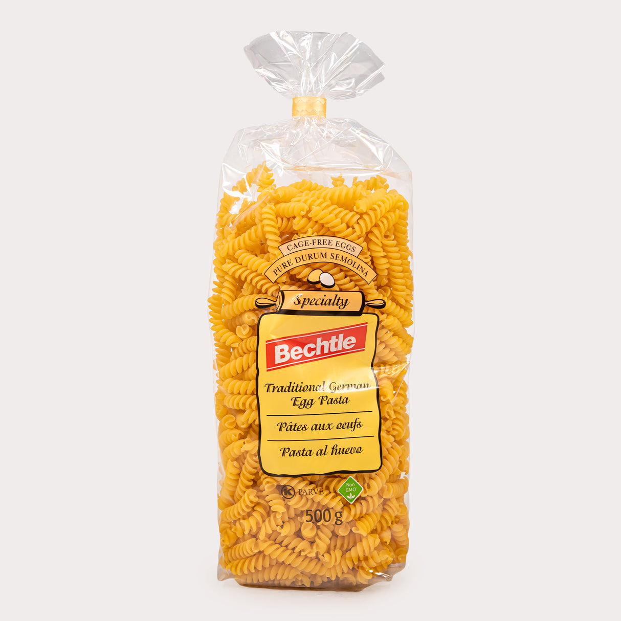 Non GMO Egg Noodle, Traditional Spiral