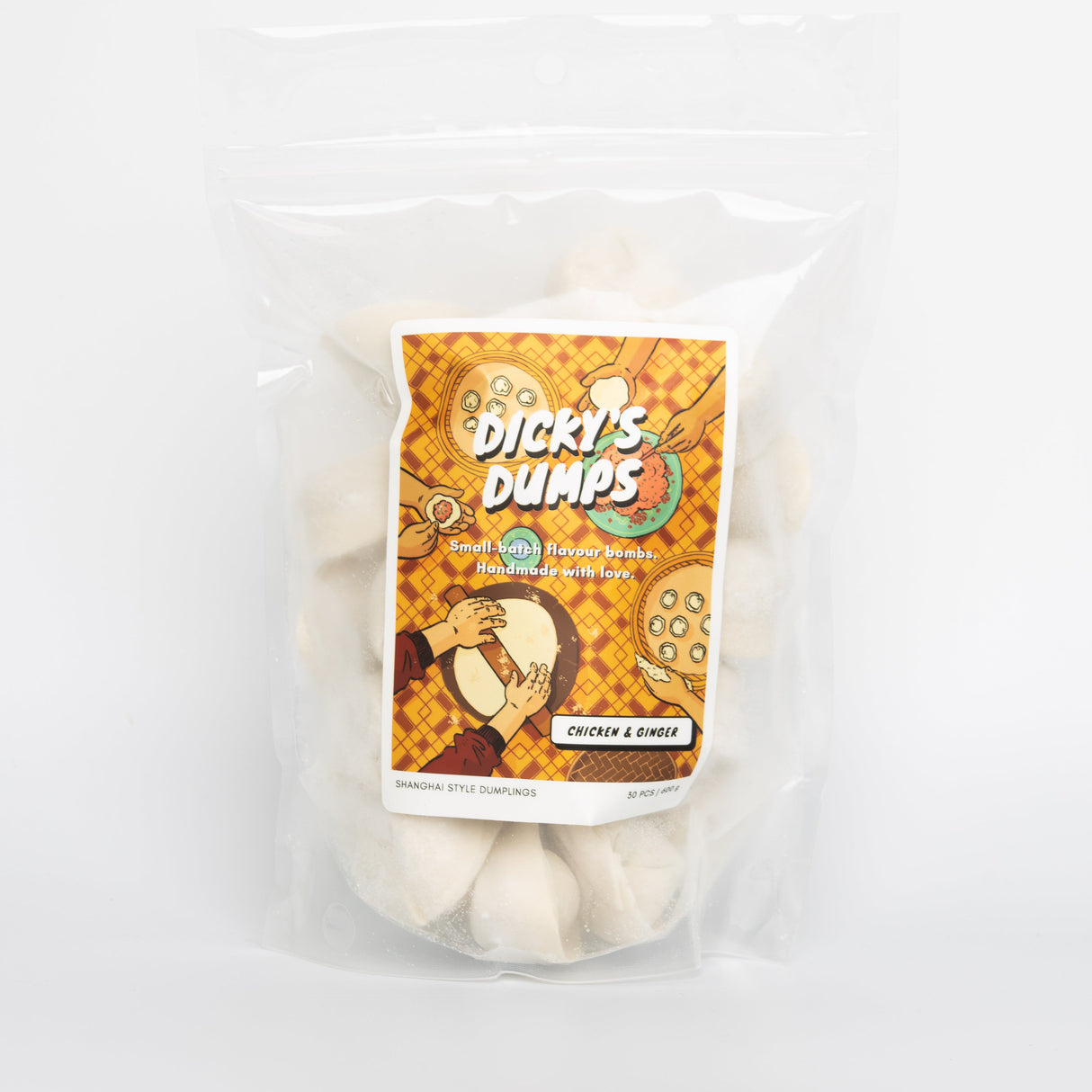 Local Dumplings, Chicken & Ginger (Frozen)