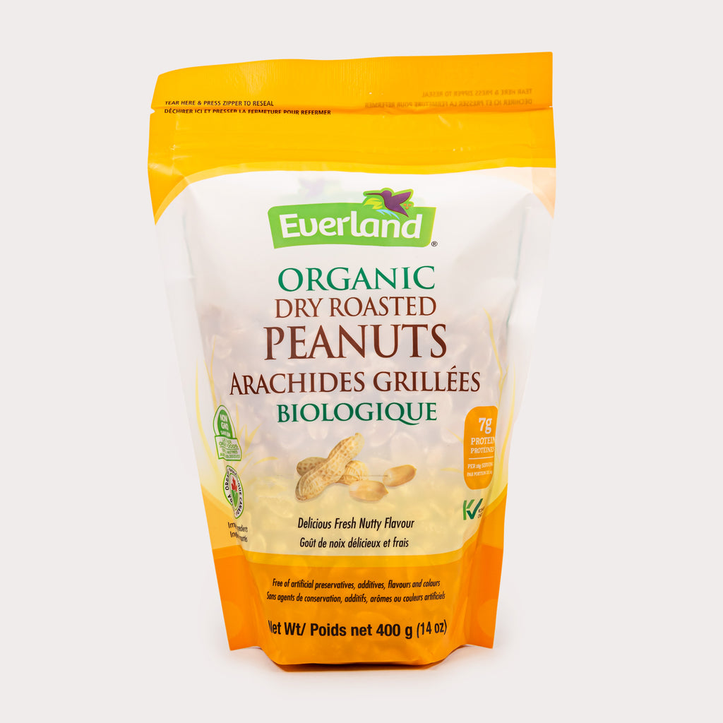 Organic Peanuts, Dry Roasted