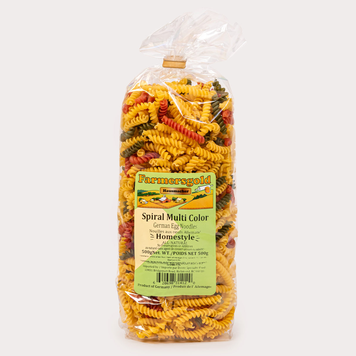 Egg Noodles, Spirelli