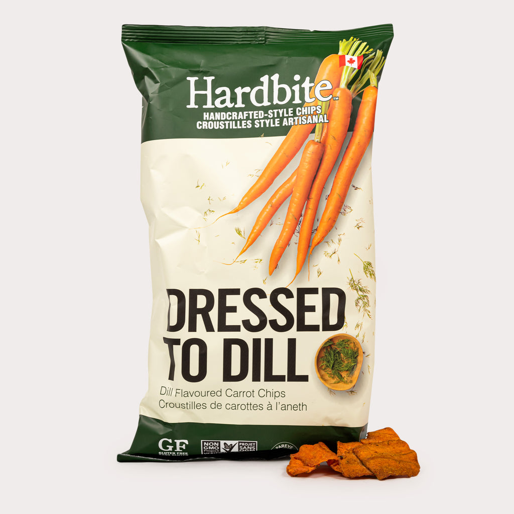 Local Gluten Free Carrot Chips, Dill Flavoured
