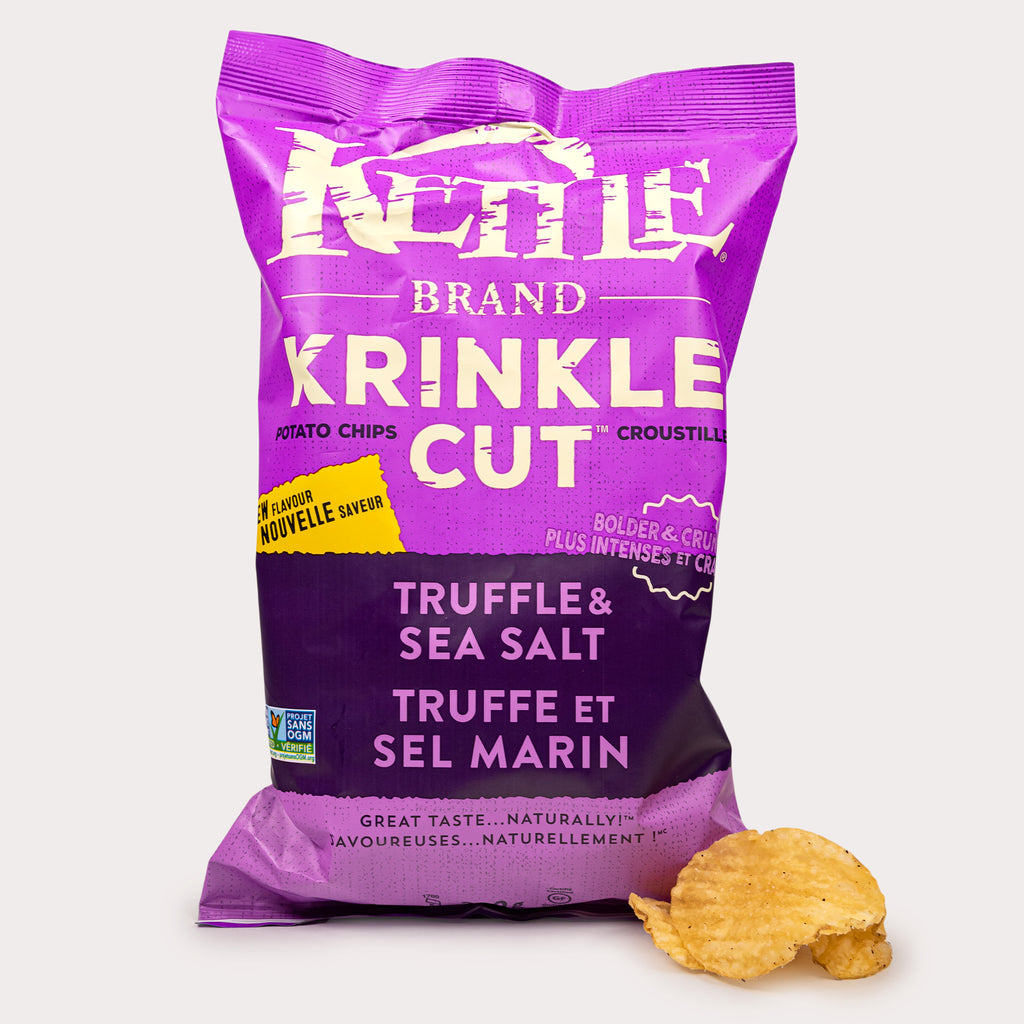 Potato Chips, Krinkle Truffle & Sea Salt