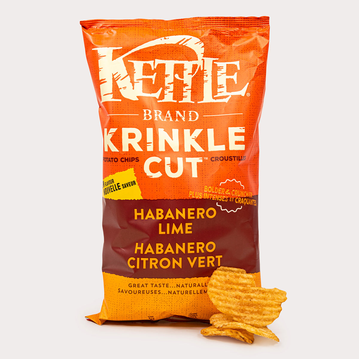 Potato Chips, Krinkle Cut Habanero Lime Meridian Farm Market