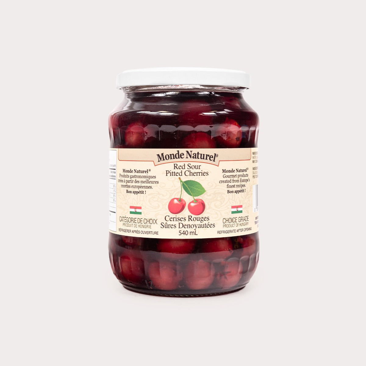 Pitted Cherries, Red Sour