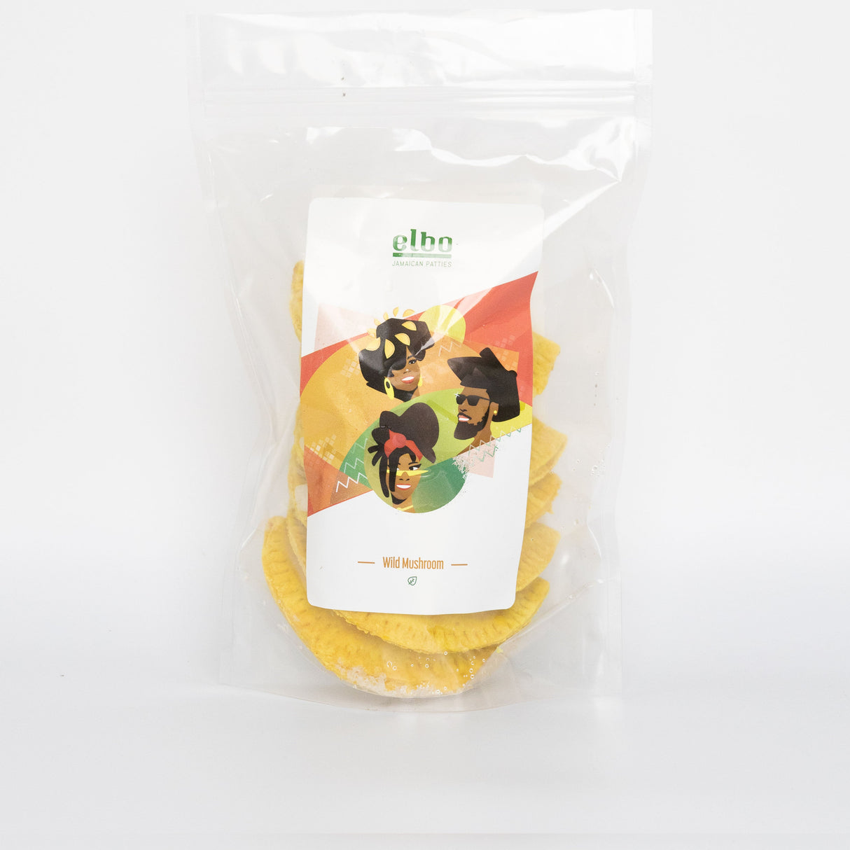 Local Jamaican Patties, Wild Mushroom (Frozen)