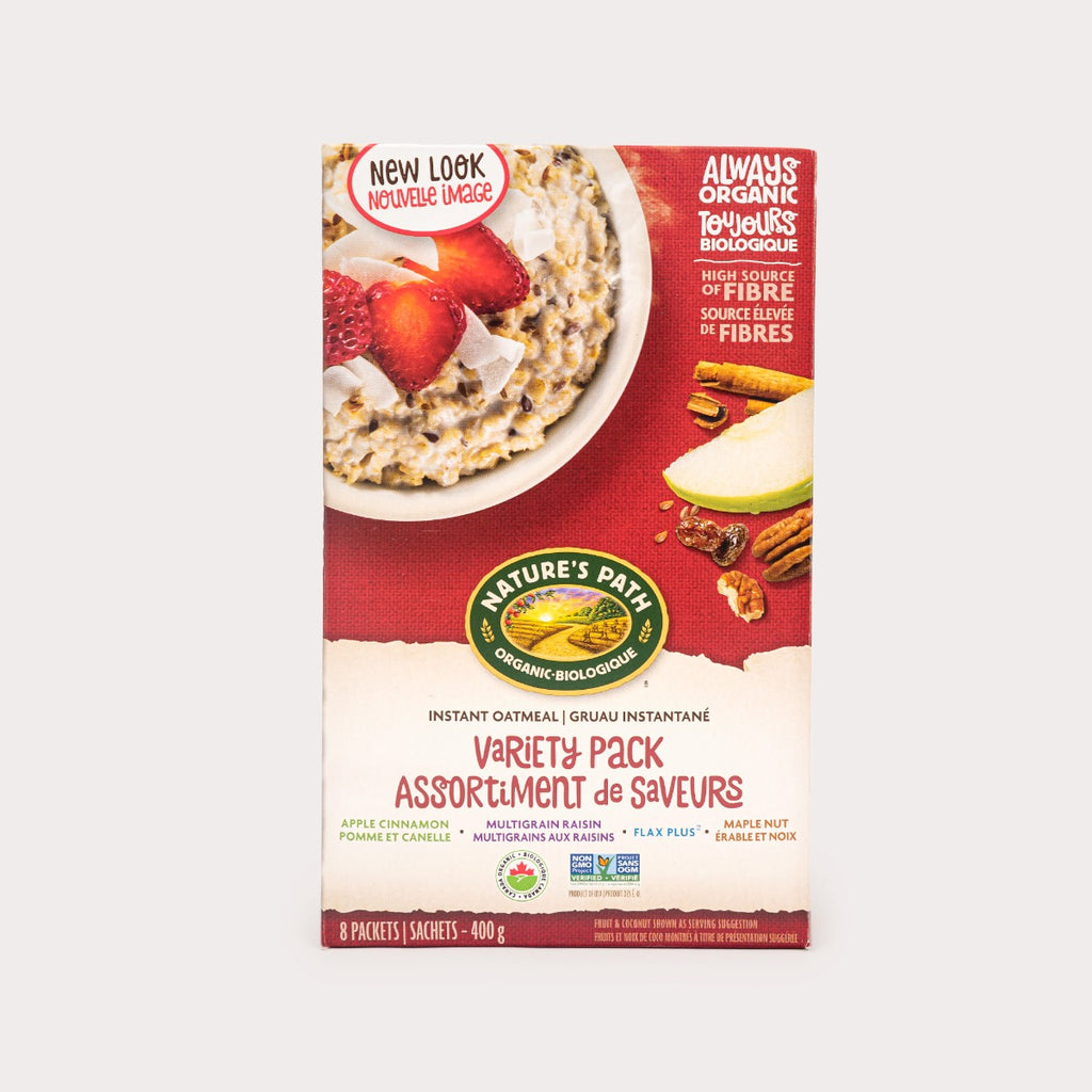 Organic Instant Oatmeal, Variety Pack