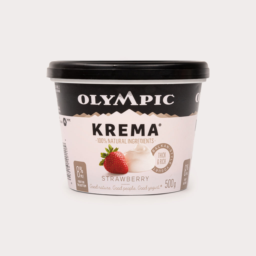 Local Krema Yogurt, Strawberry 9%