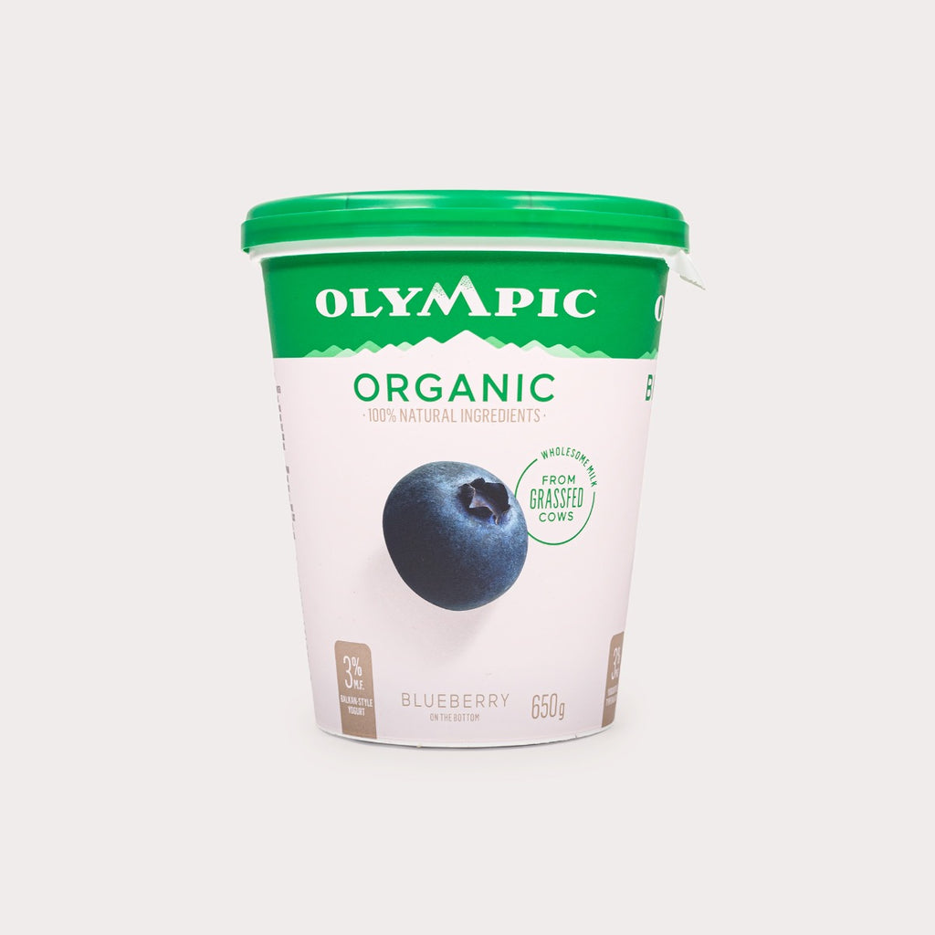 Local Organic Yogurt, Blueberry 3%