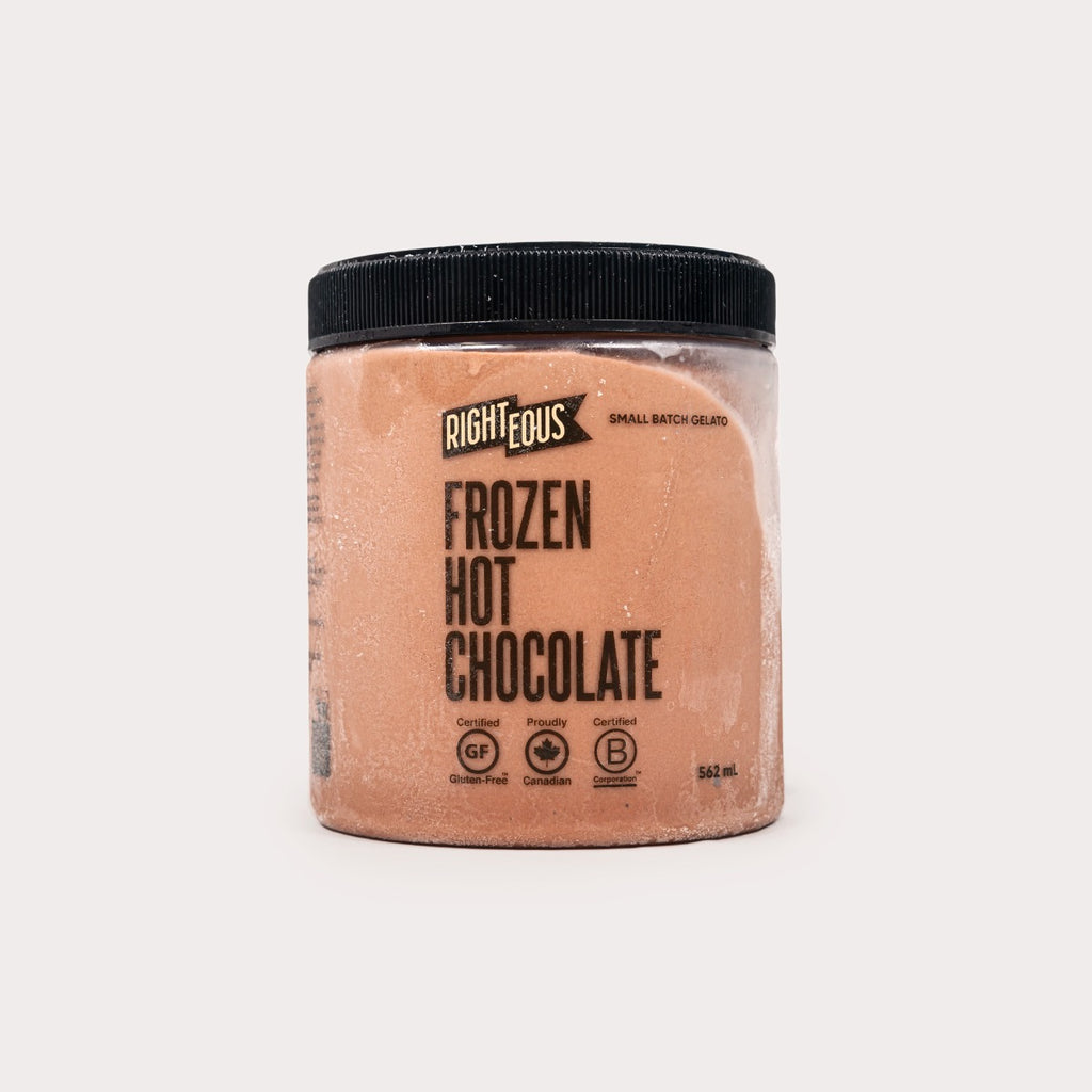 Gluten Free Gelato, Frozen Hot Chocolate