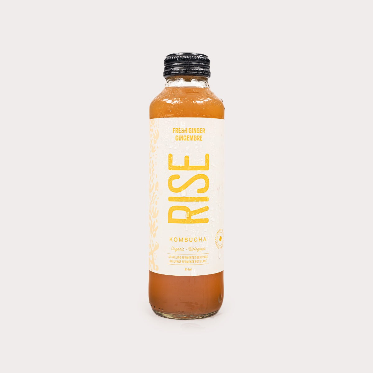 Organic Kombucha, Fresh Ginger