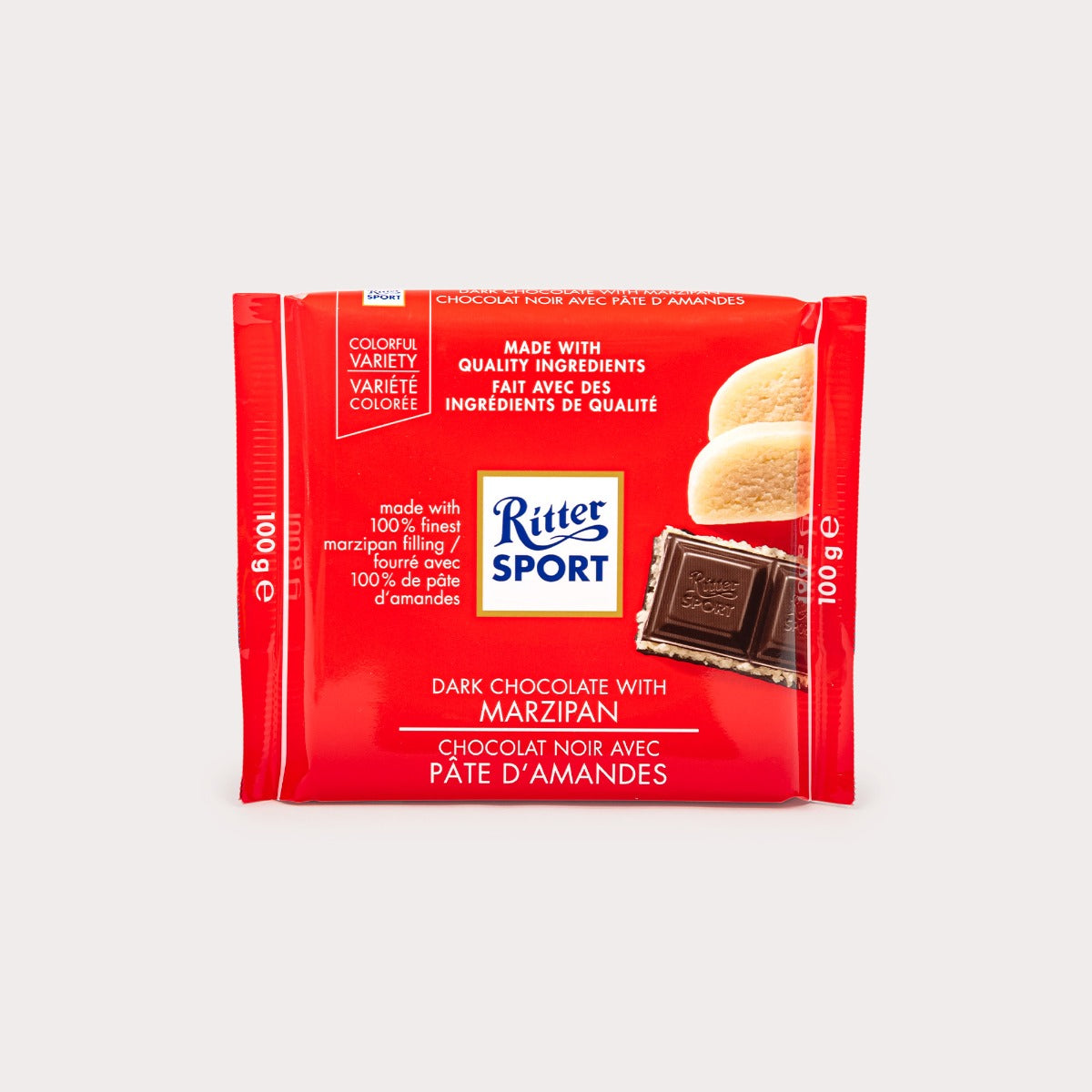 Dark Chocolate Bar, Marzipan