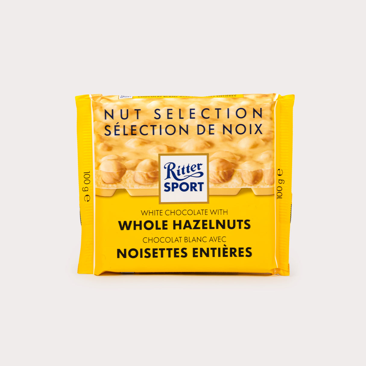 White Chocolate Bar, Whole Hazelnuts