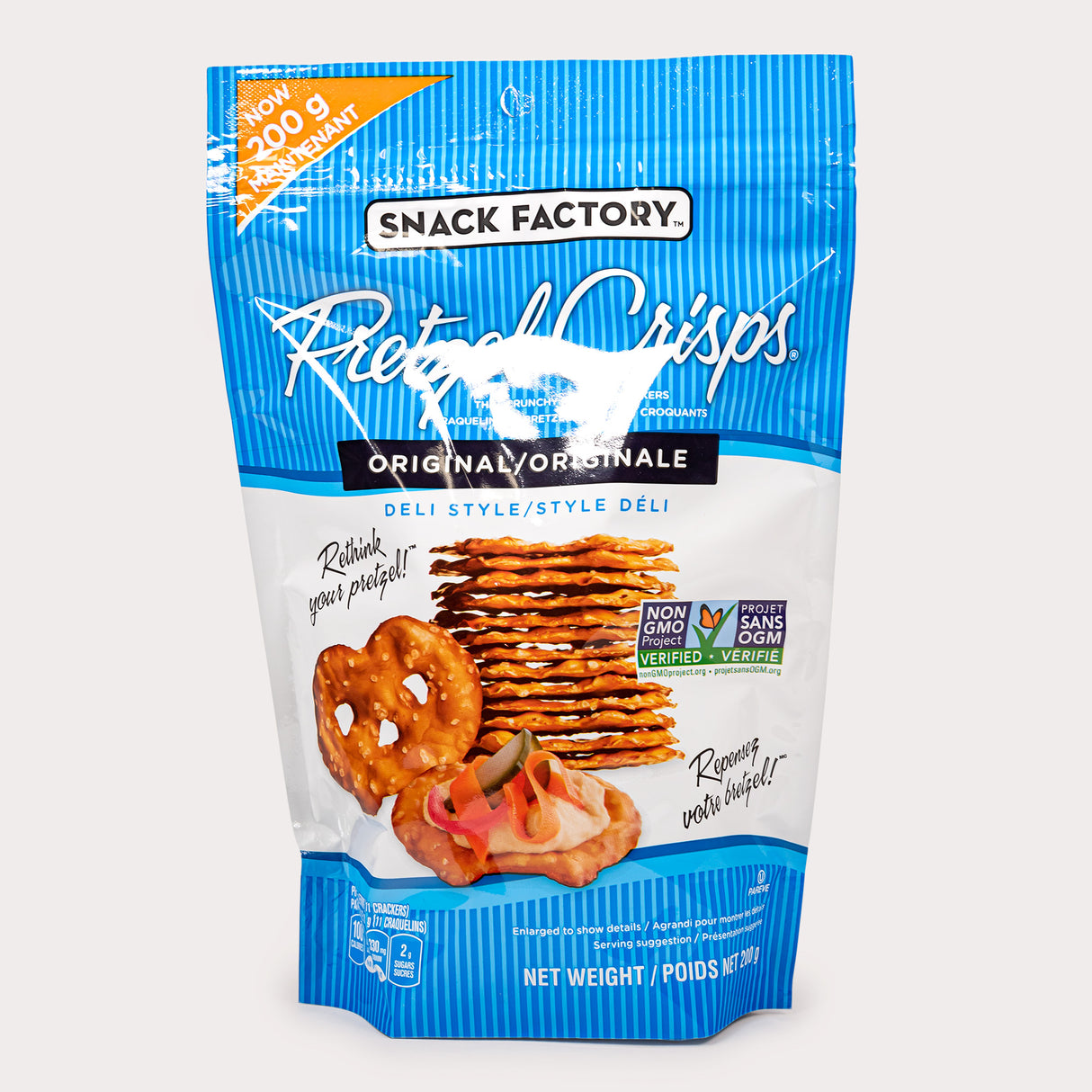 Non GMO Pretzel Crisps, Original