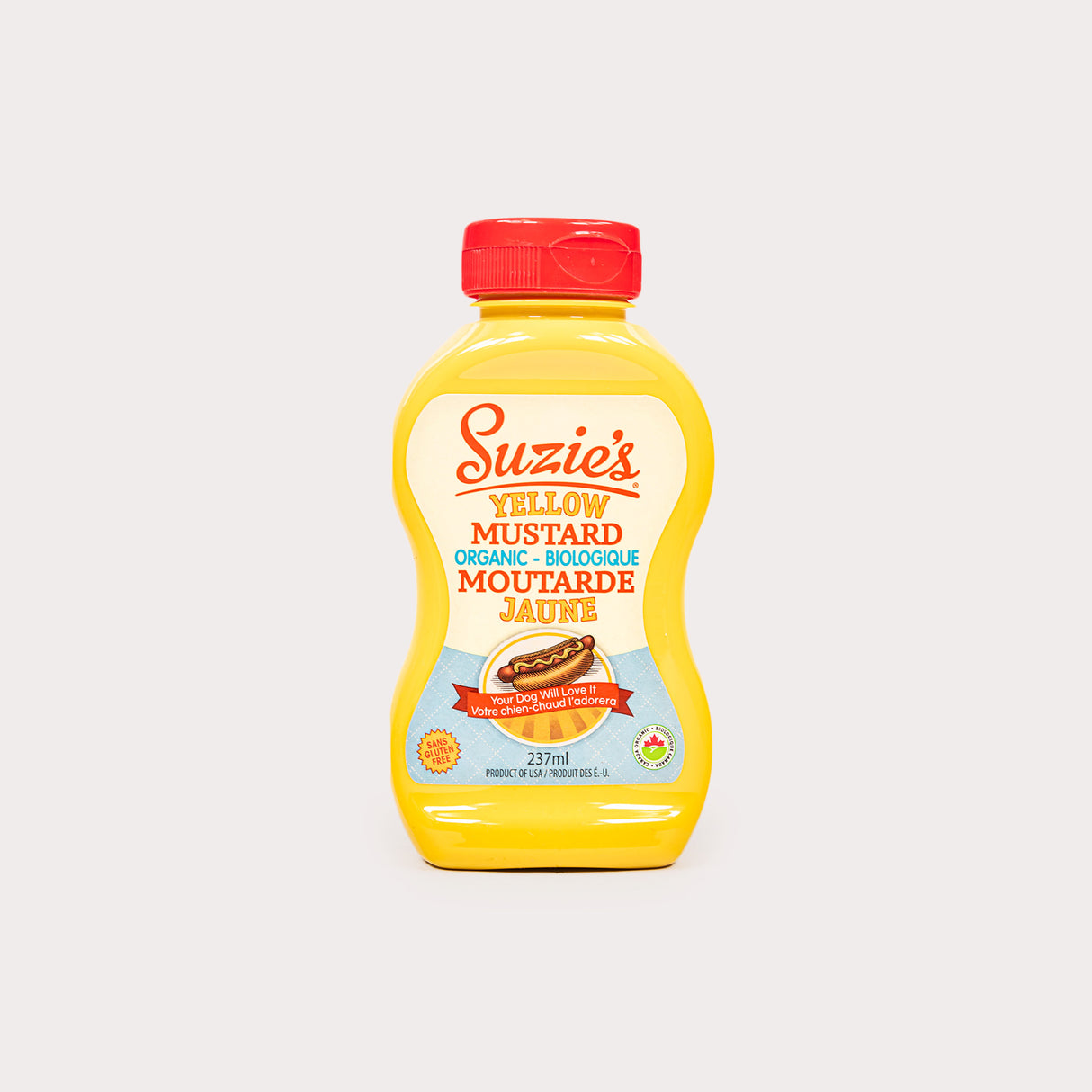 Organic Gluten Free Mustard, Yellow