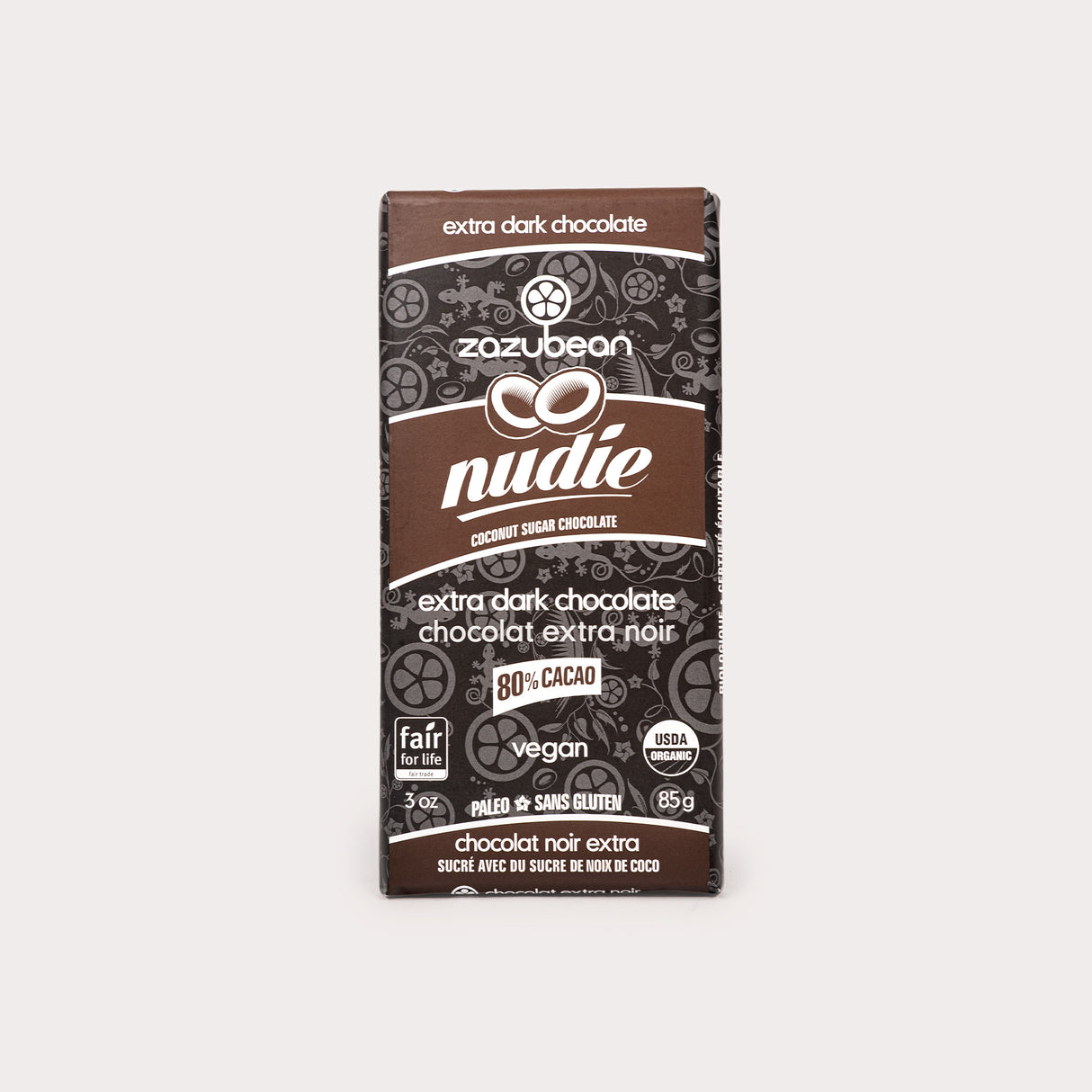 Chocolate Bar, Nudie Extra Dark Chocolate