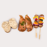Chicken & Veggies with Baked Potato Combo