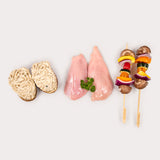 Chicken & Veggies with Baked Potato Combo