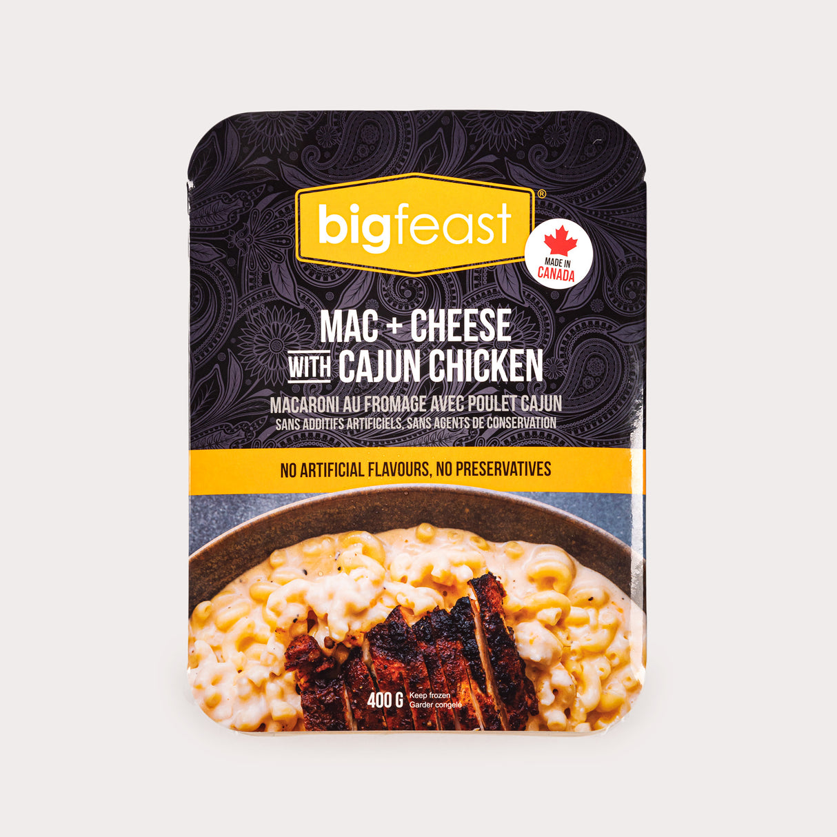 Local Macaroni & Cheese, Cajun Chicken (Frozen)