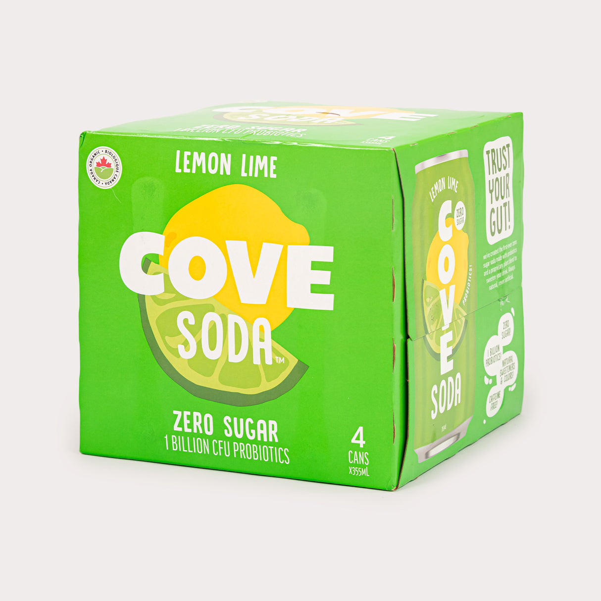 Probiotic Soda, Lemon Lime