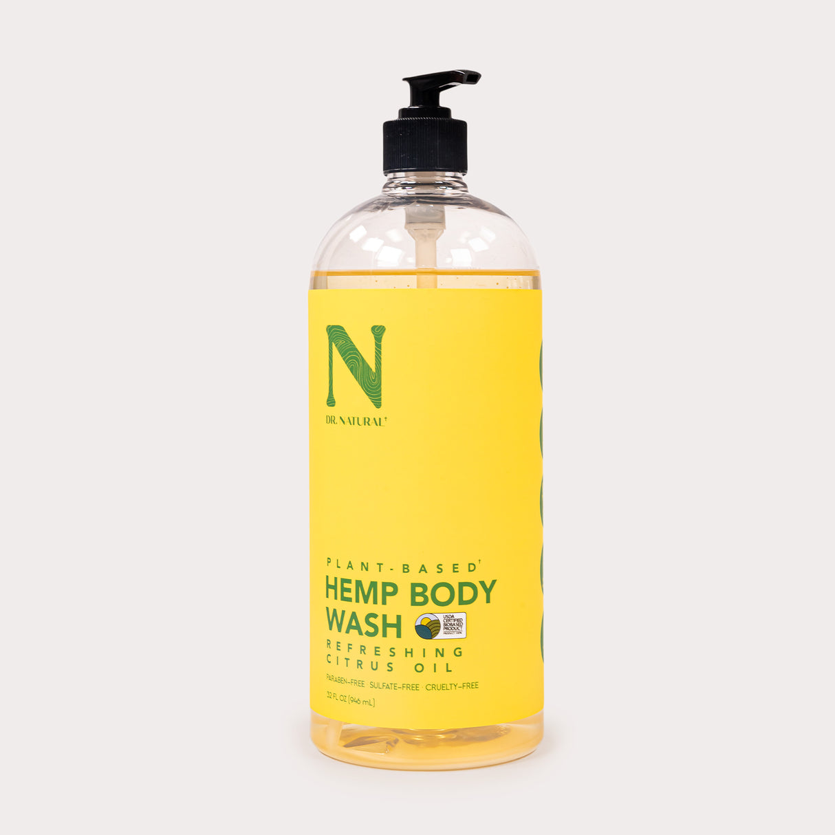 Body Wash, Hemp Citrus