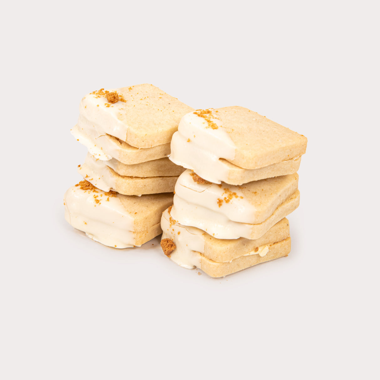 Local Shortbread, Gingerbread Cheesecake Stacker