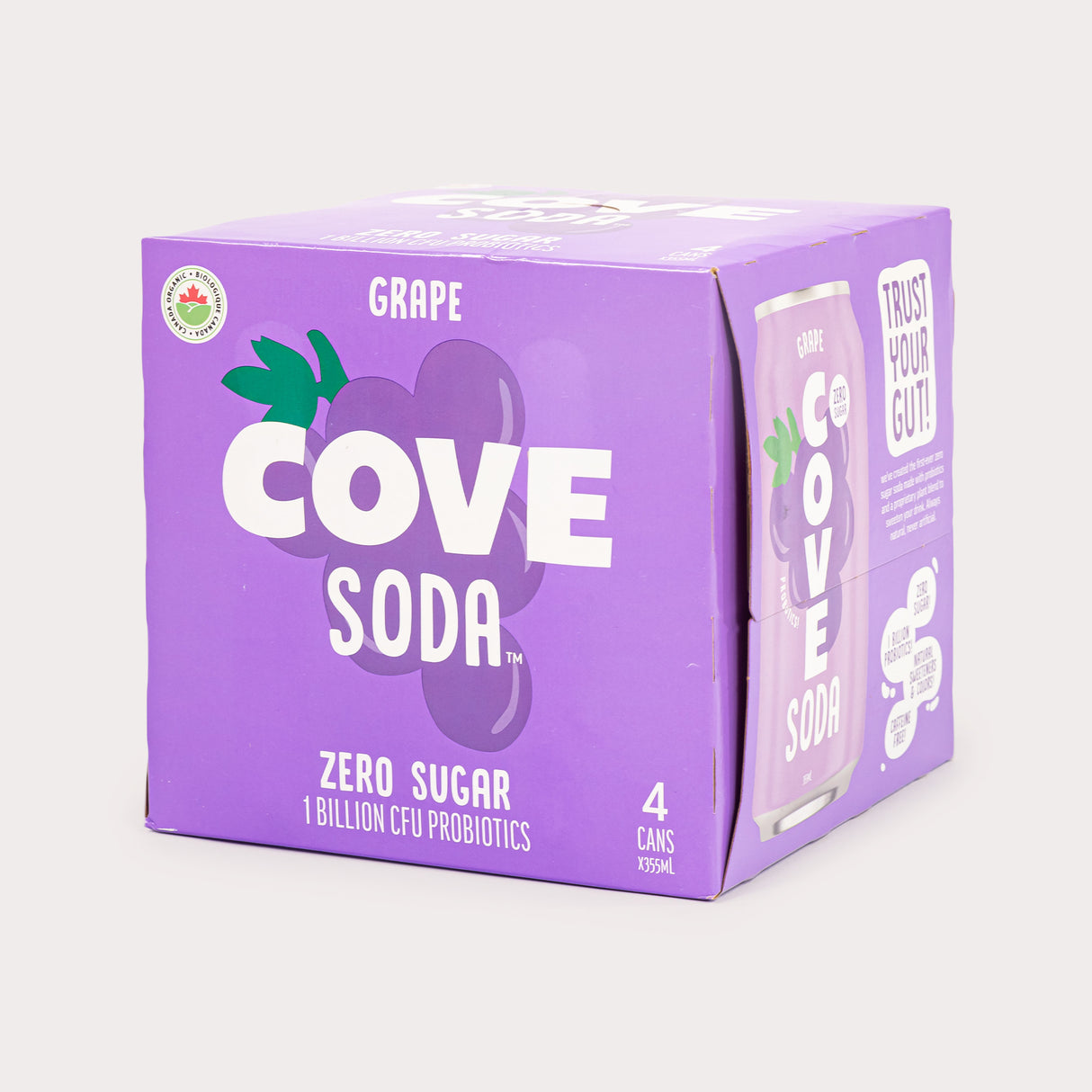 Probiotic Soda, Grape