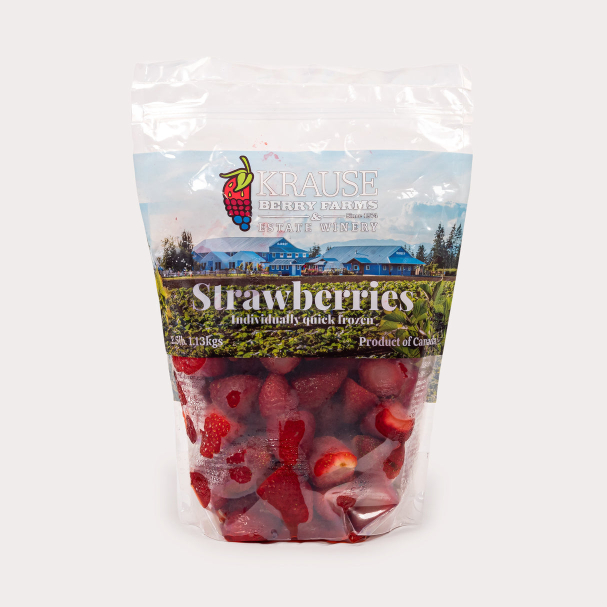 Local Strawberries, IQF